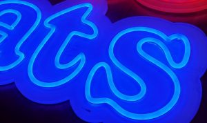 Rotulos luminosos textiles