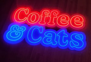 Rotulos luminosos textiles