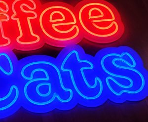 Rotulos luminosos textiles