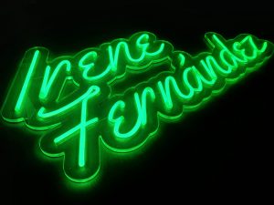 Rotulos luminosos textiles