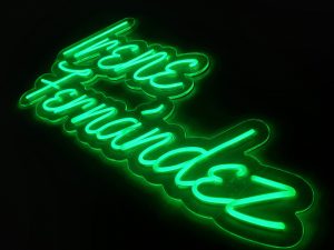 Rotulos luminosos textiles