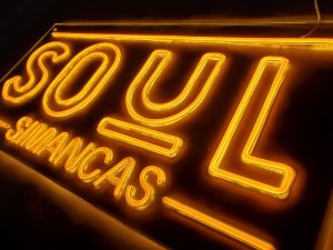 Rotulos luminosos textiles