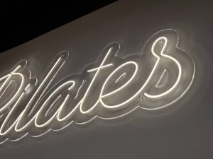 Rotulos luminosos textiles