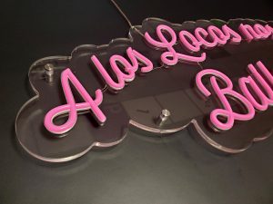 Rotulos luminosos textiles