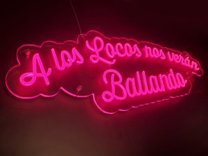 Rotulos luminosos textiles